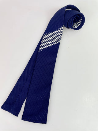 1960's Knit Flat-Bottom Tie