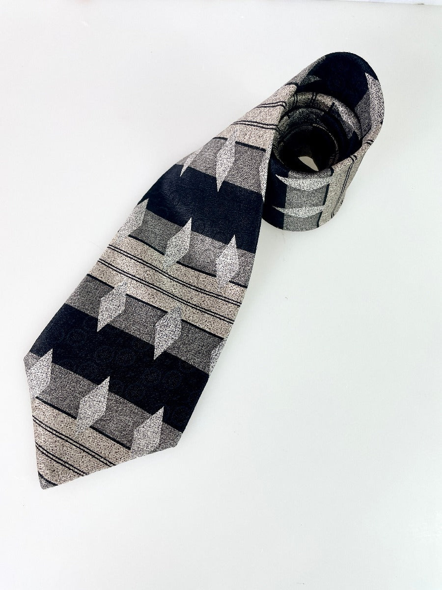 1980's Pierre Cardin Diamond Tie