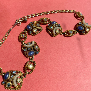 Cosmic Gems Collar Necklace