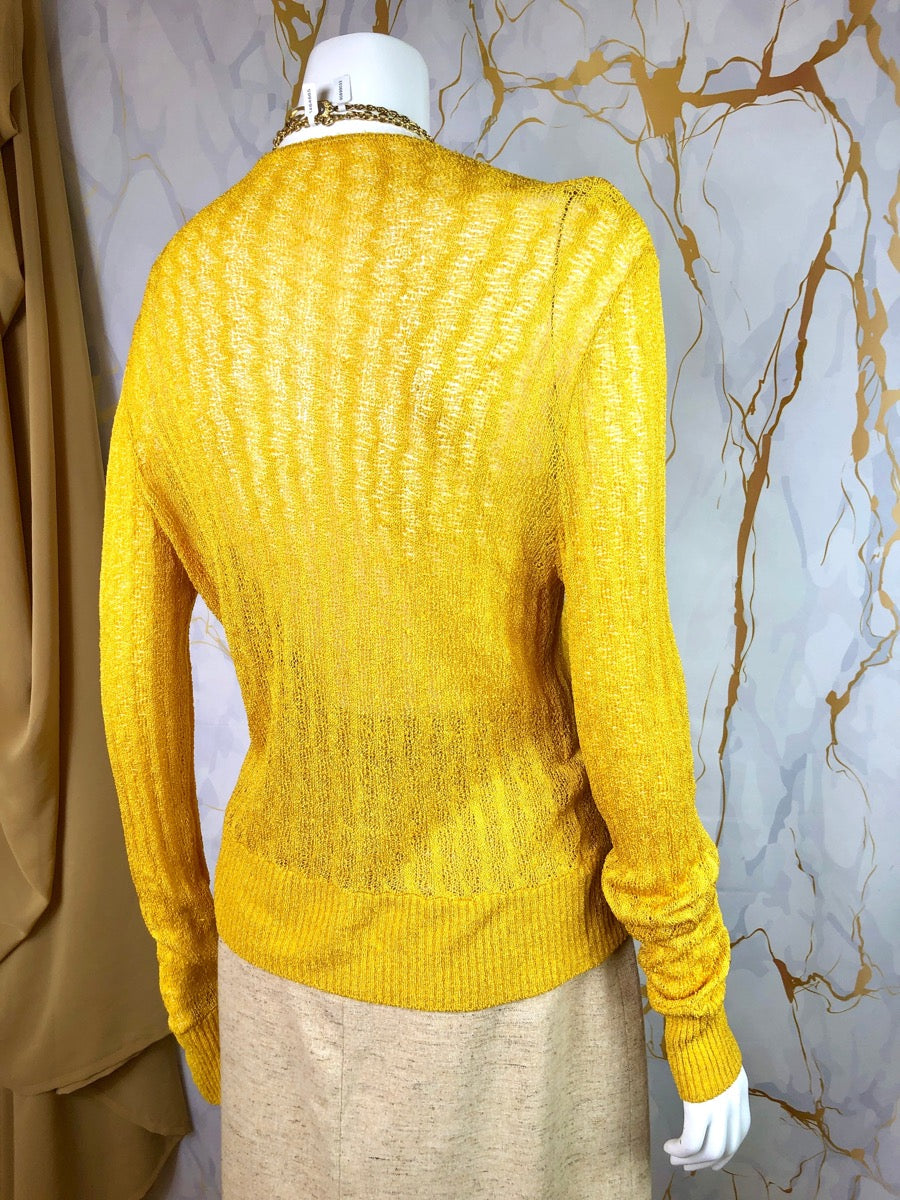 1930's Crocheted Flounce Sweater