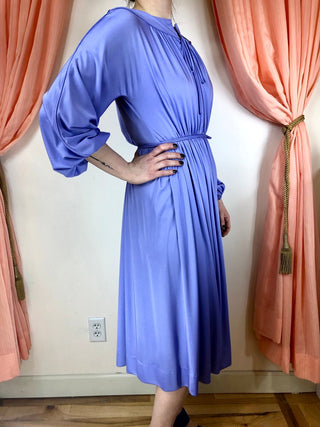 1970's Gathered Donald Brooks Dress