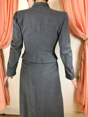 1950's Tailored Skirt + Jacket Set
