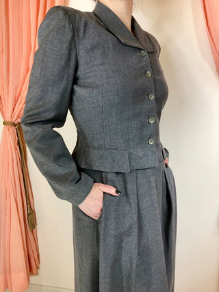 1950's Tailored Skirt + Jacket Set