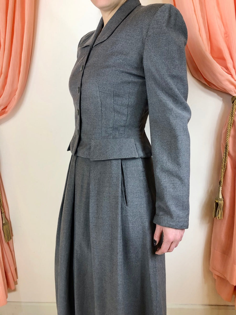 1950's Tailored Skirt + Jacket Set